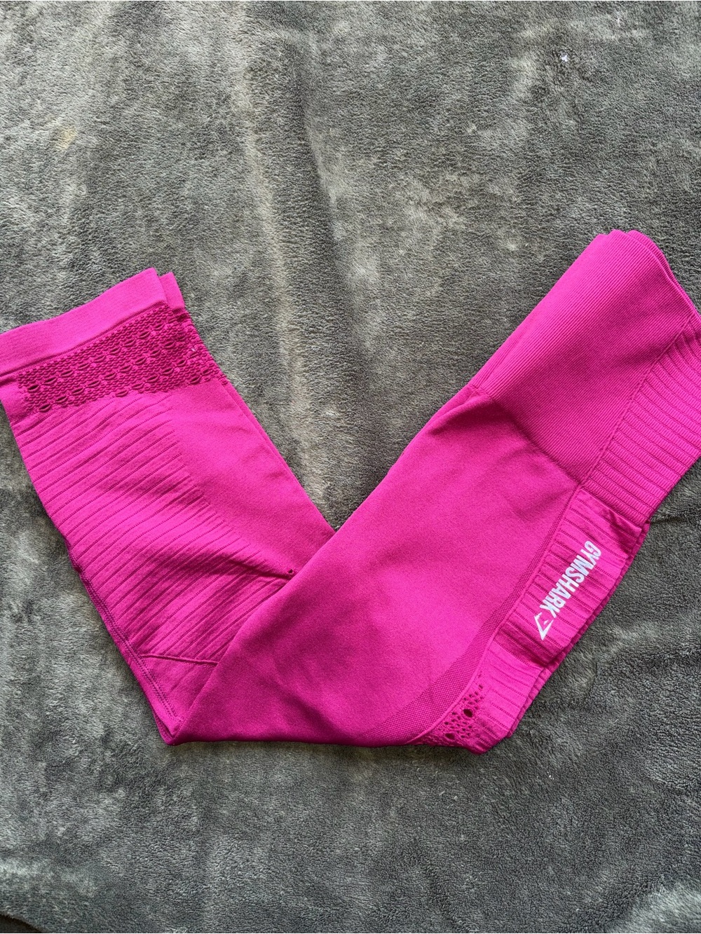 Gymshark Magenta Seamless capri Leggings